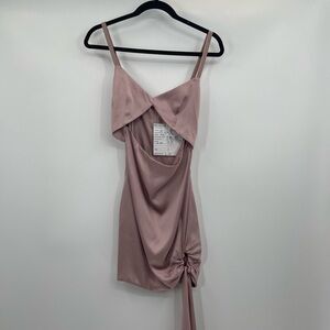 Revolve h:ours sample andre’s pale Maeve slip mini dress size small